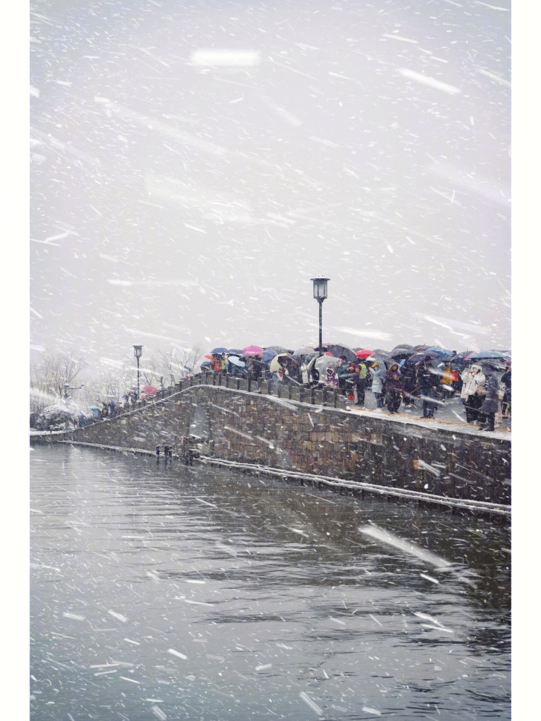 杭州城市雪景图片