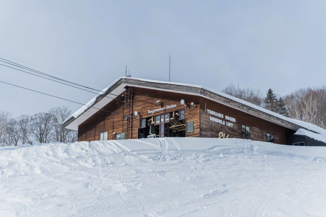 日本白马村滑雪场图片