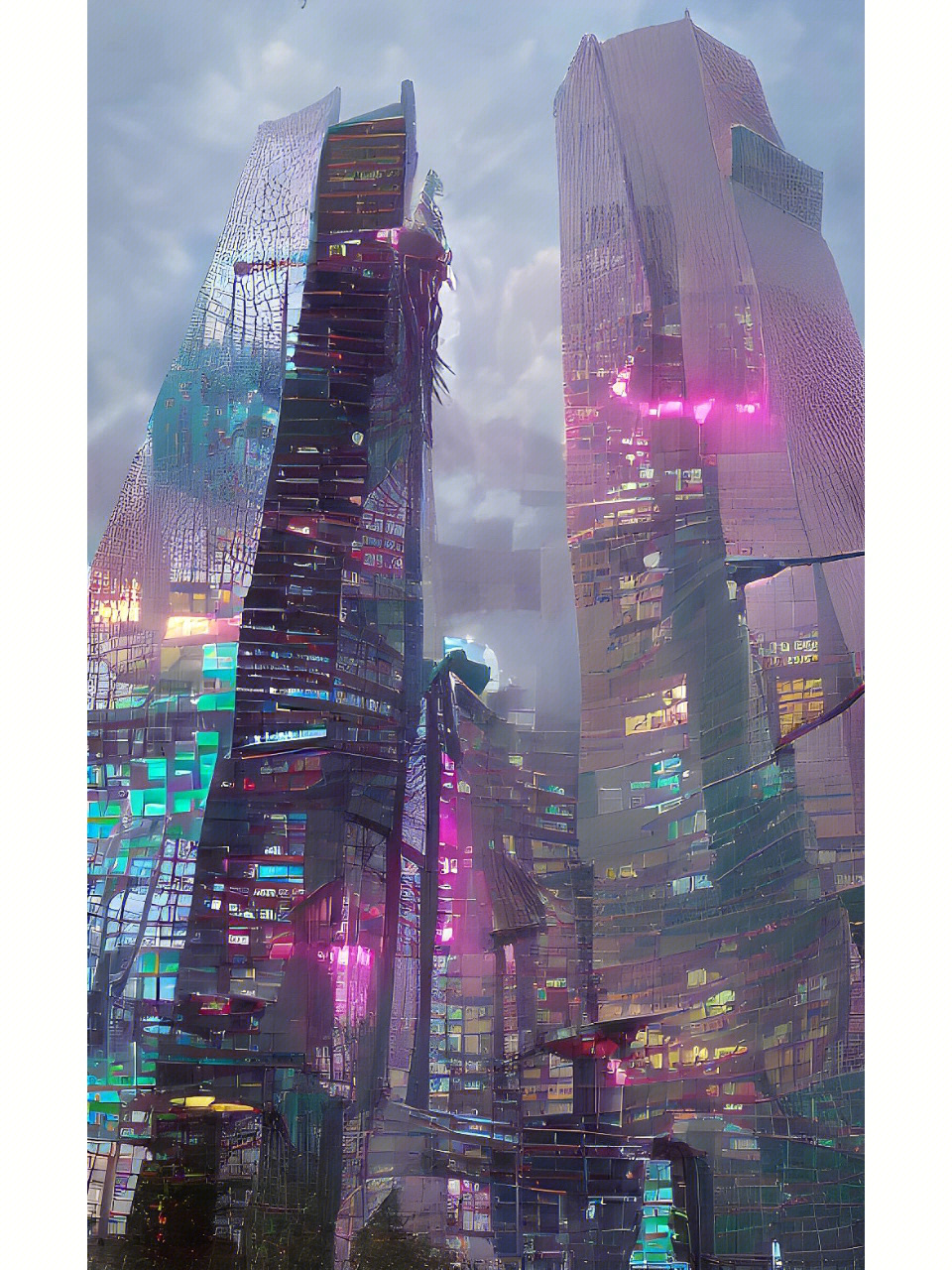 cyberpunk把大连变成梦幻城市大连旅行