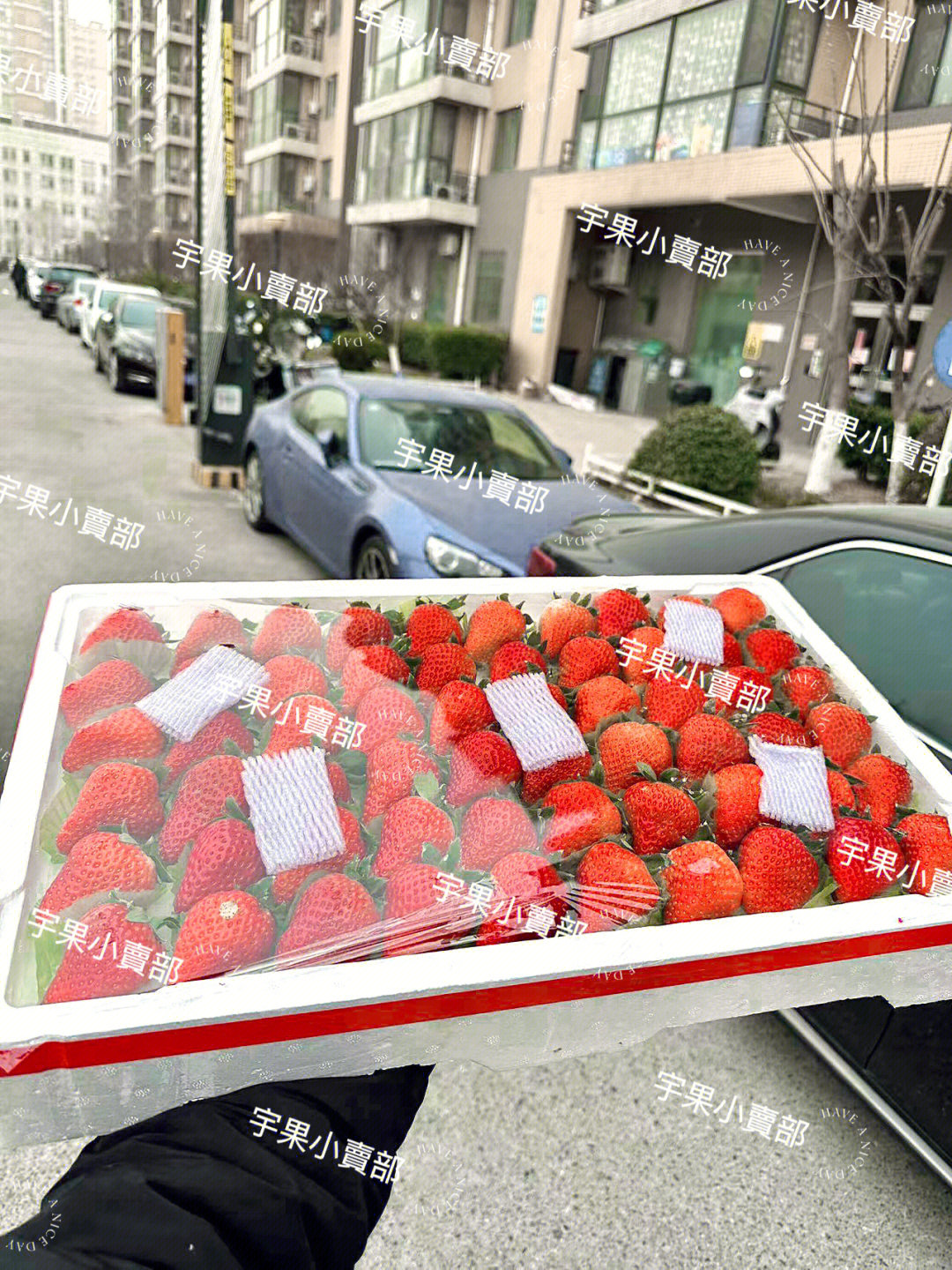 滴滴你的草莓前方即将抵达目的地北京送