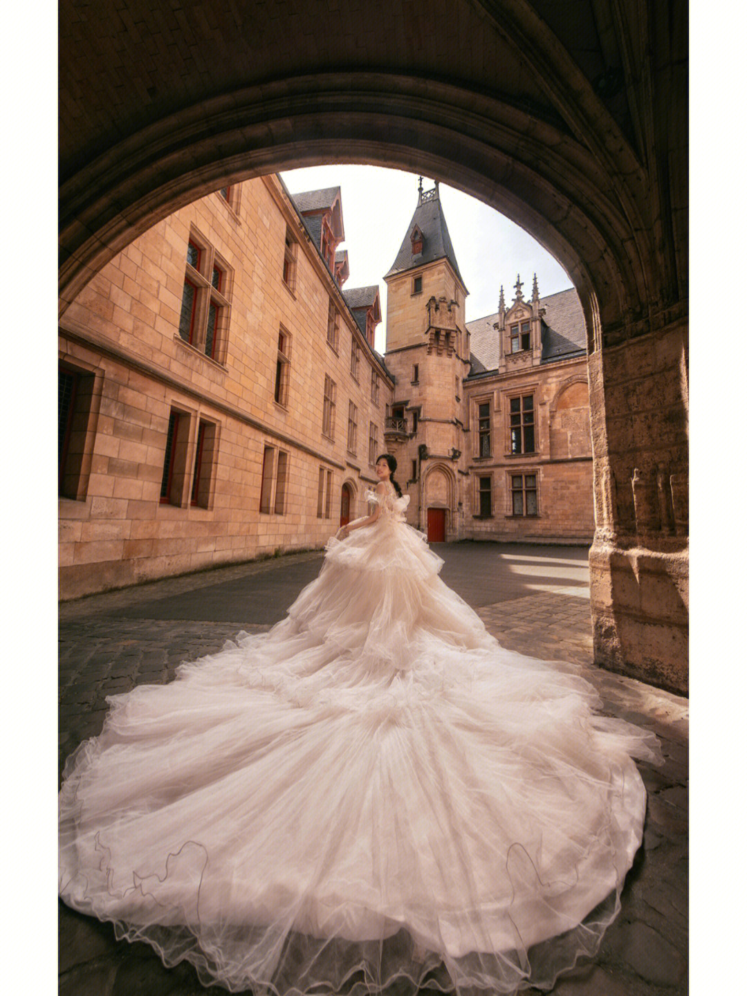 巴黎经典婚纱摄影图片