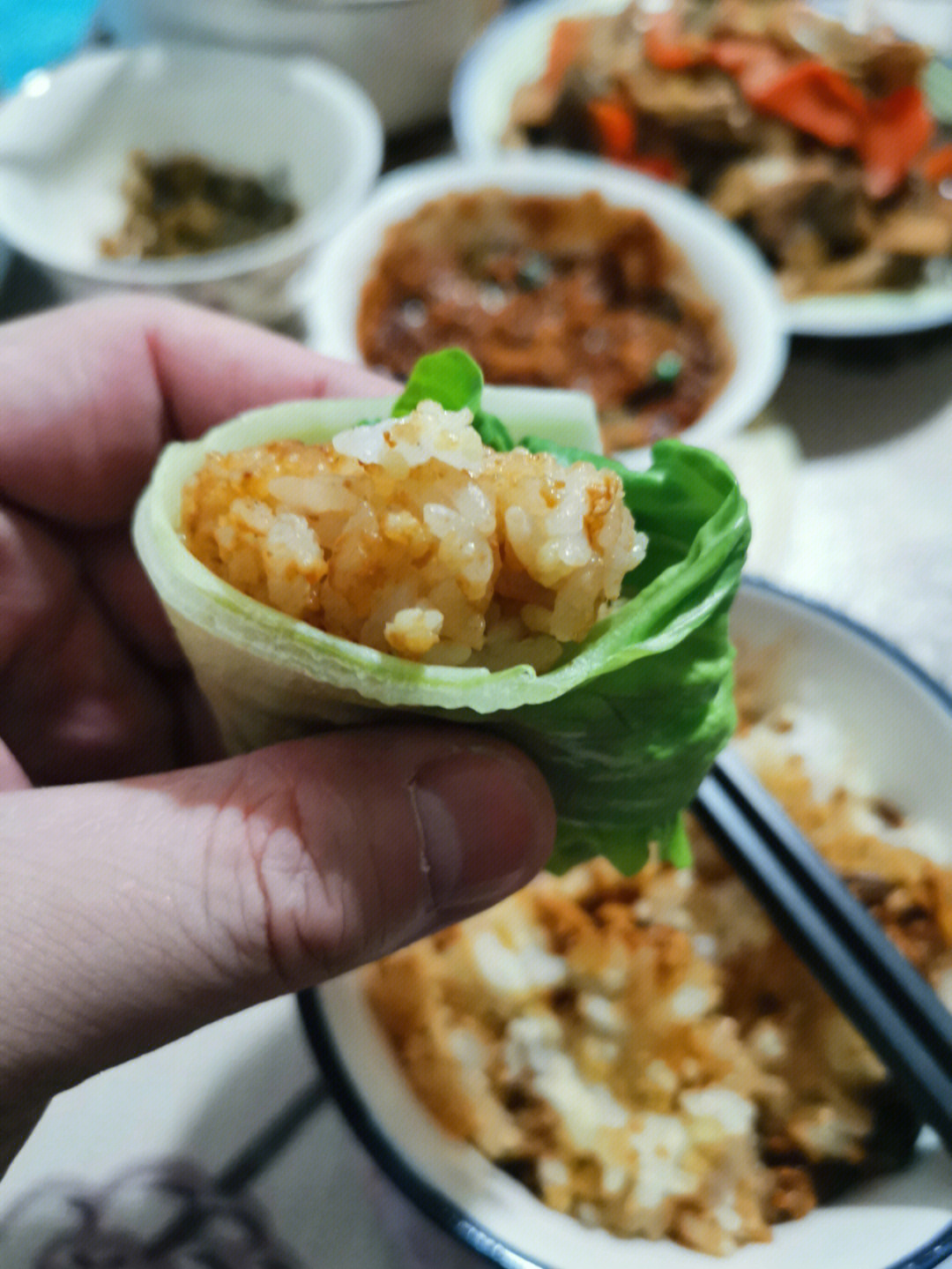 海南菜包饭图片