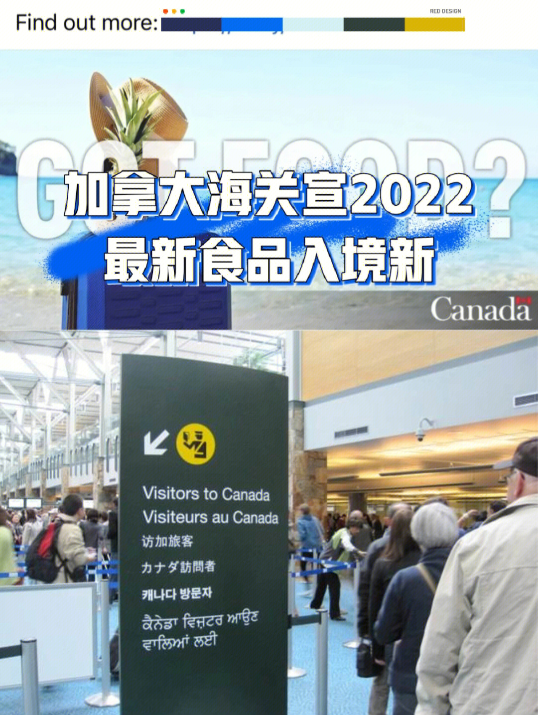 加拿大海关宣布2022最新食品入境新规!