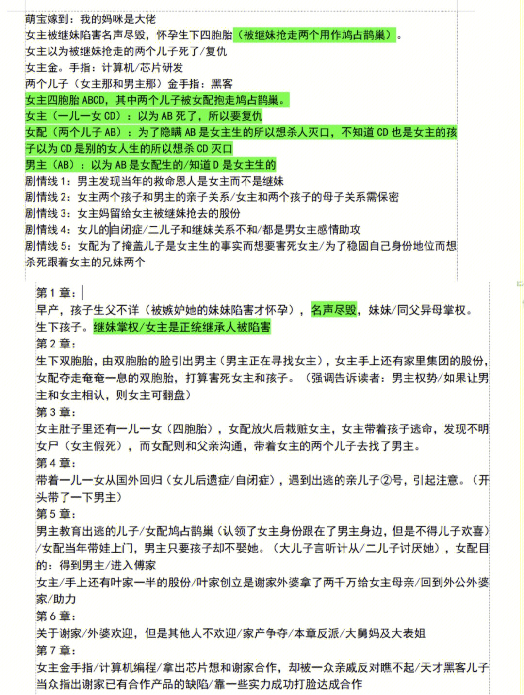 写小说73发一个爆款的前50章细纲和剧情框架