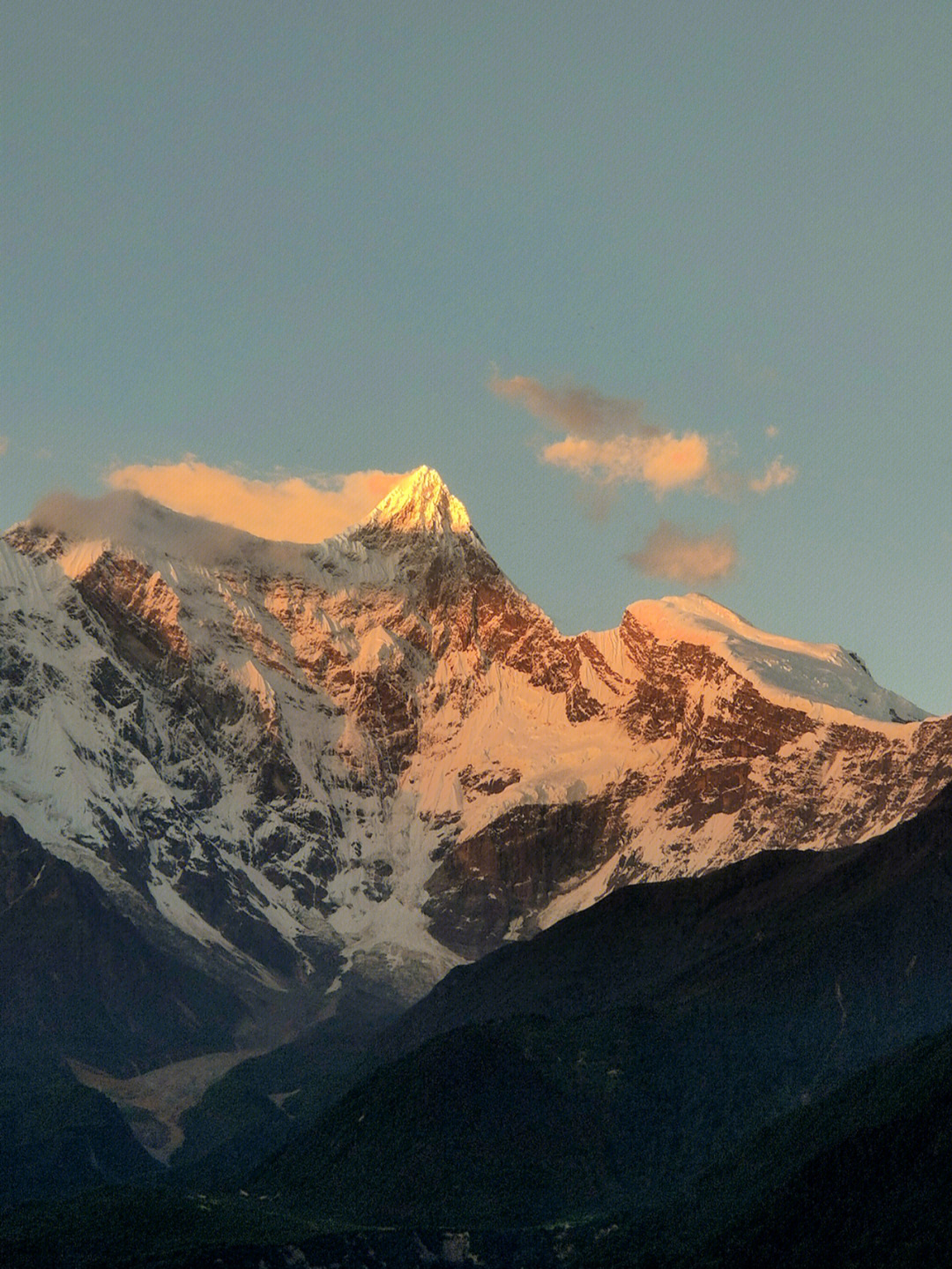 南迦巴瓦日照金山