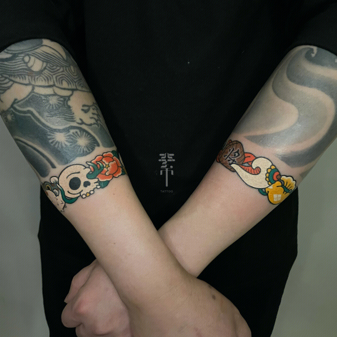 日式传统纹身宝物手串