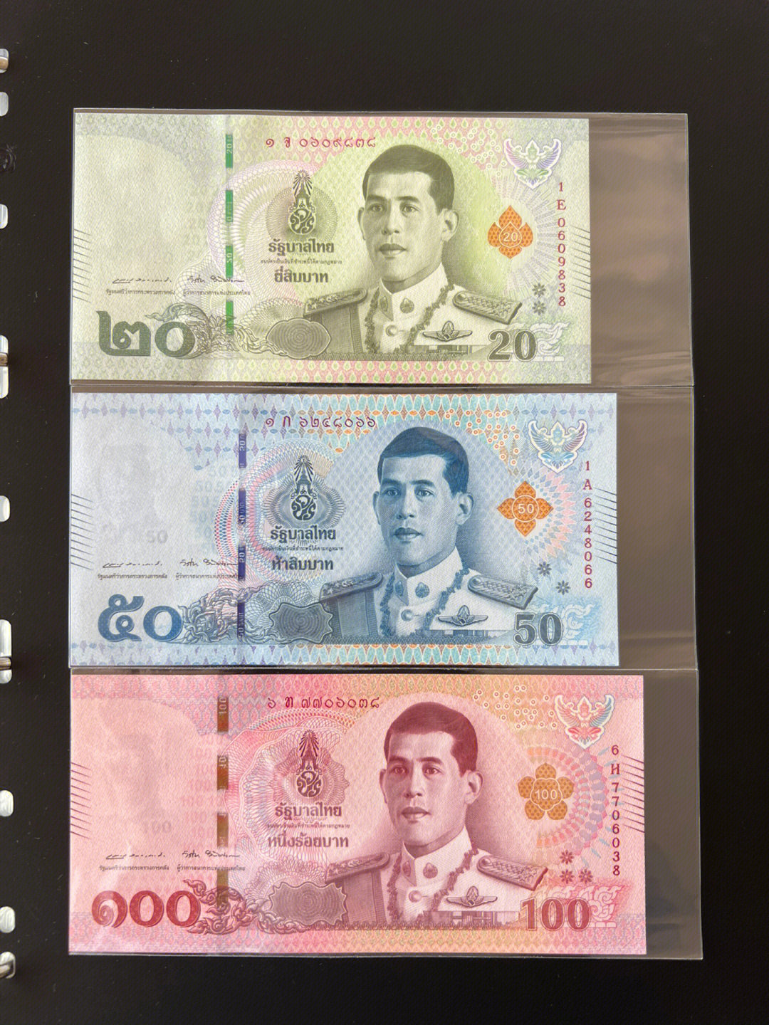 泰国纸币新版图片