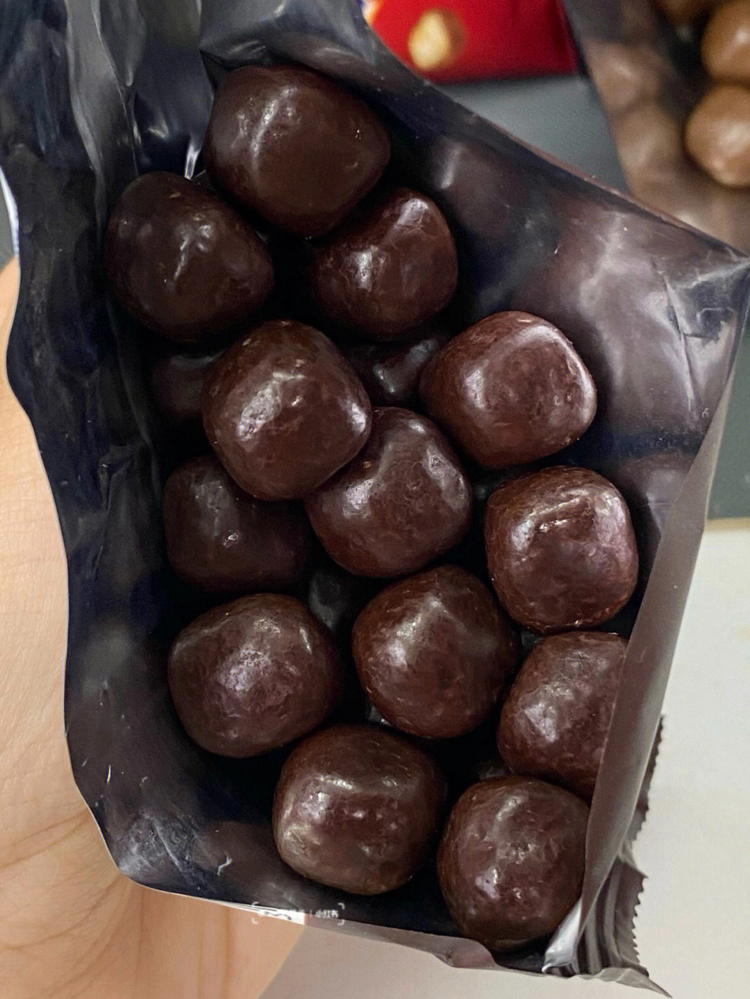 分享一个纯可可脂巨好吃的巧克力豆60