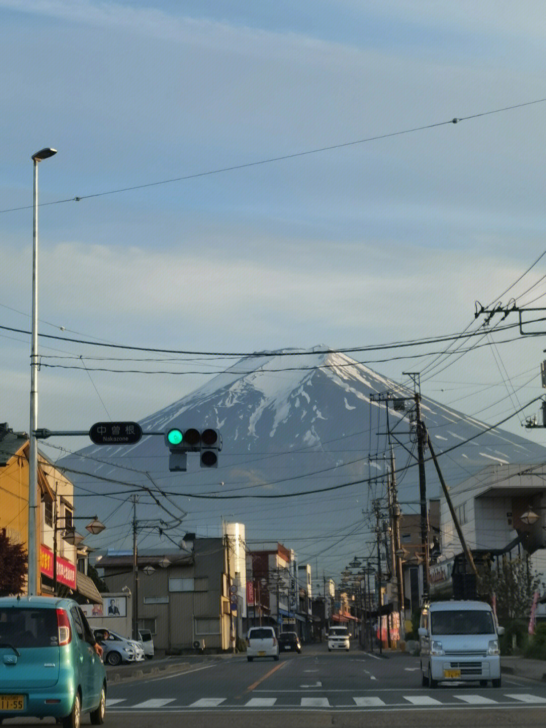 柚子富士山下图片