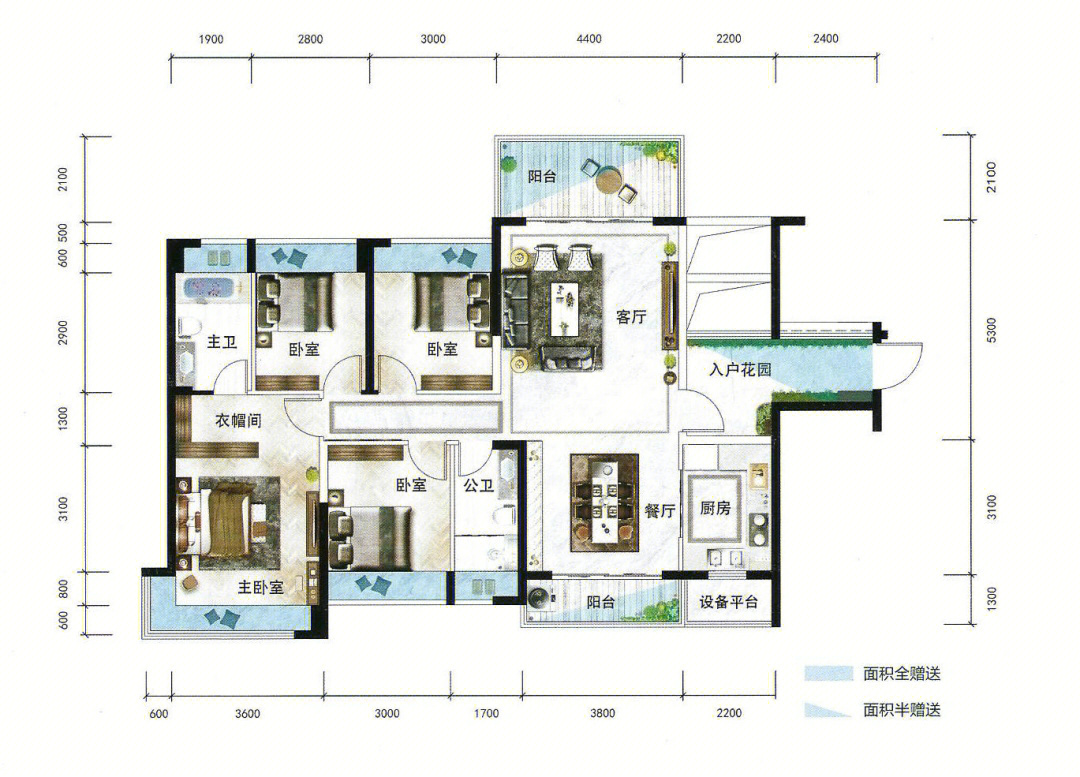 垫江西湖御景户型图图片