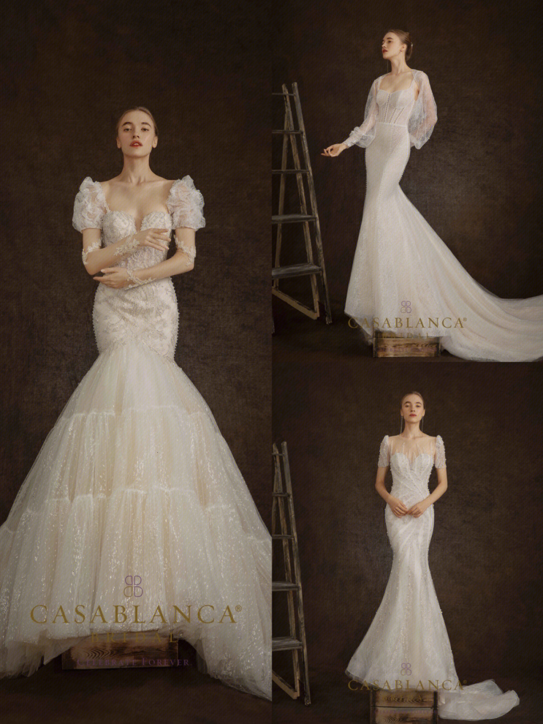 casablanca bridal婚纱图片