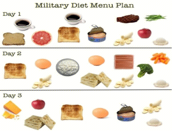 militarydiet军方三日食谱实践测评39