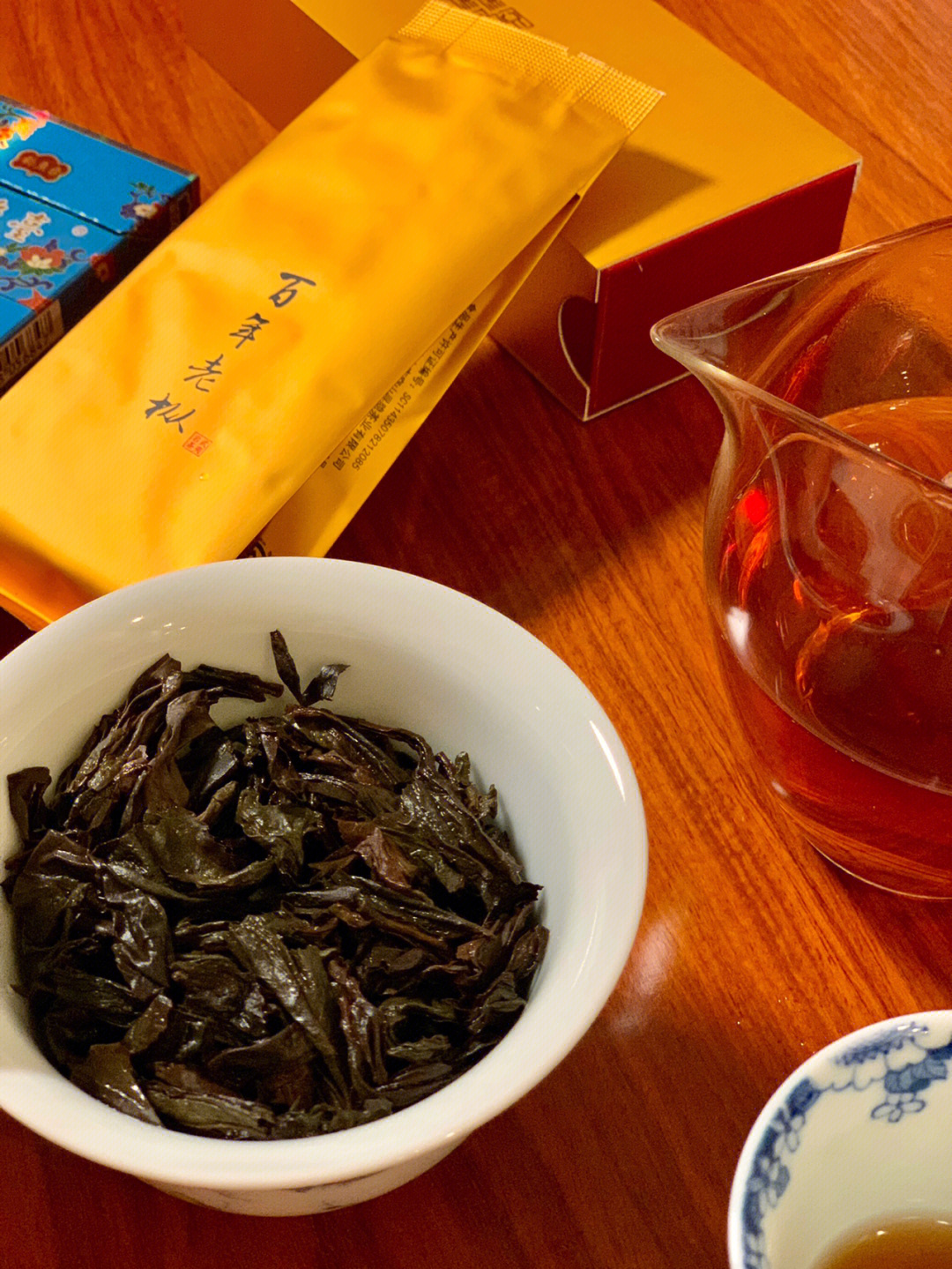 百年老枞岩茶图片