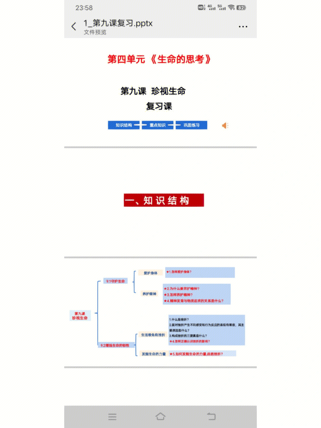 政治珍视生命思维导图图片