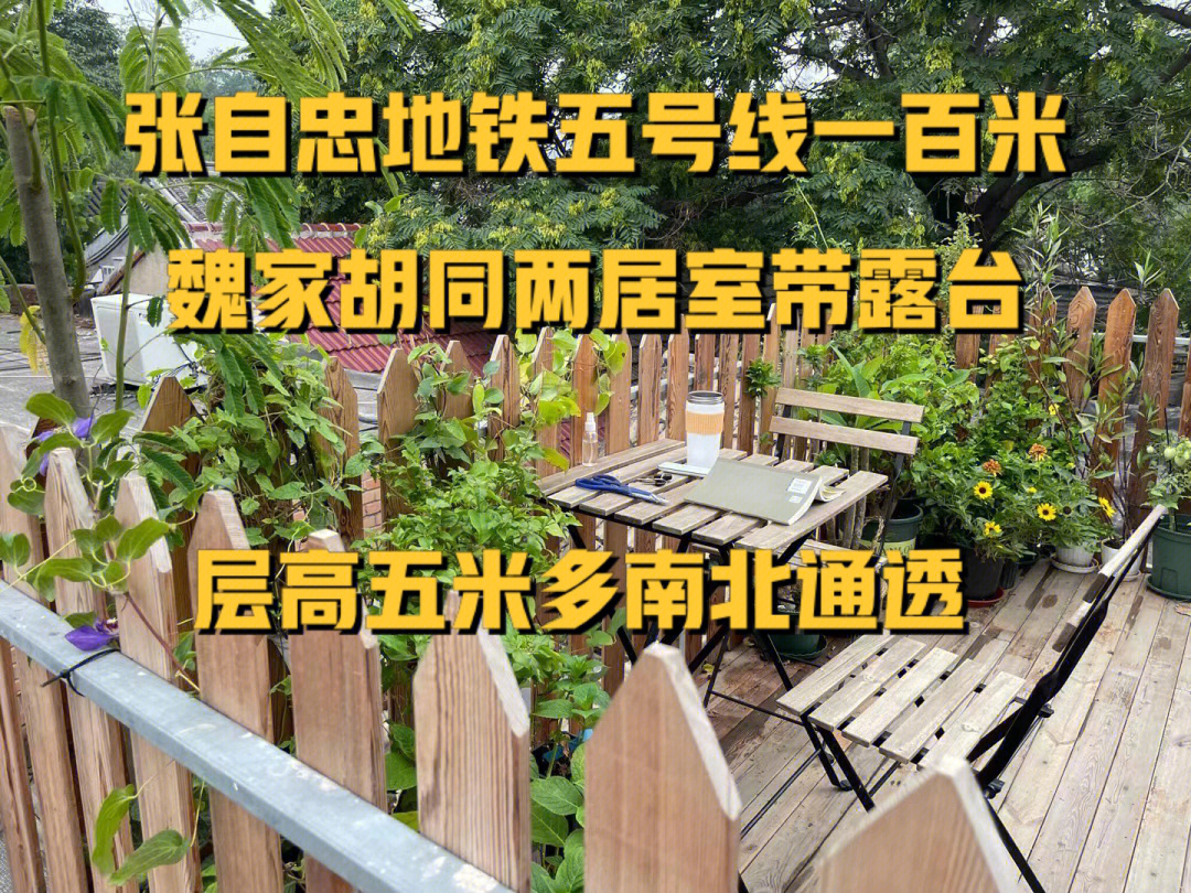 15东四北大街魏家胡同两居室loft格局带露台有70平6015周围商圈