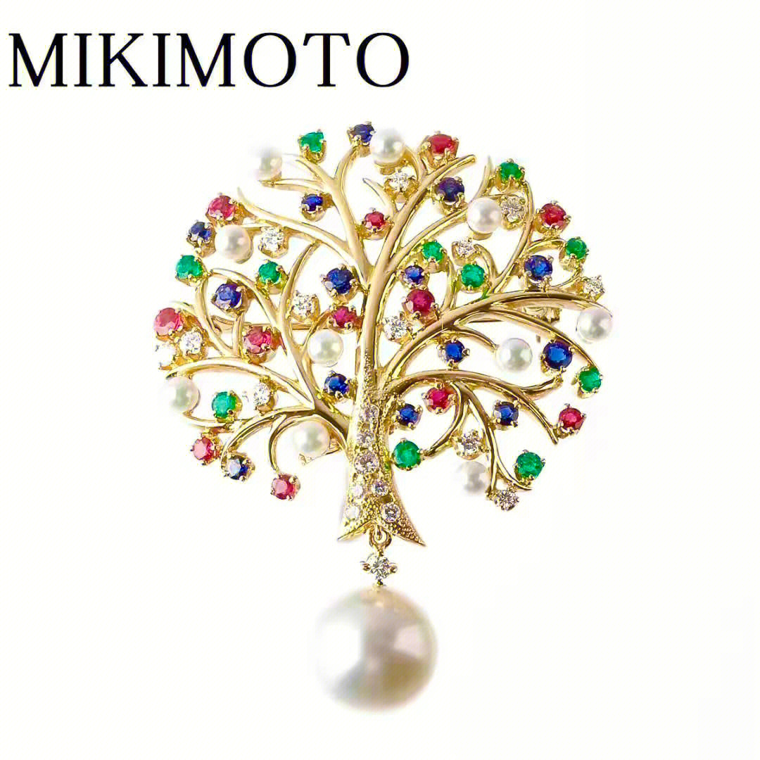 mikimoto胸针价位图片