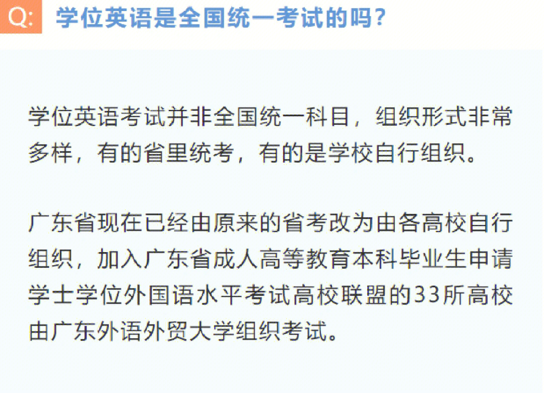 学位英语考试并非全国统一科目,组织形式非常多样,有的省里统考,有的