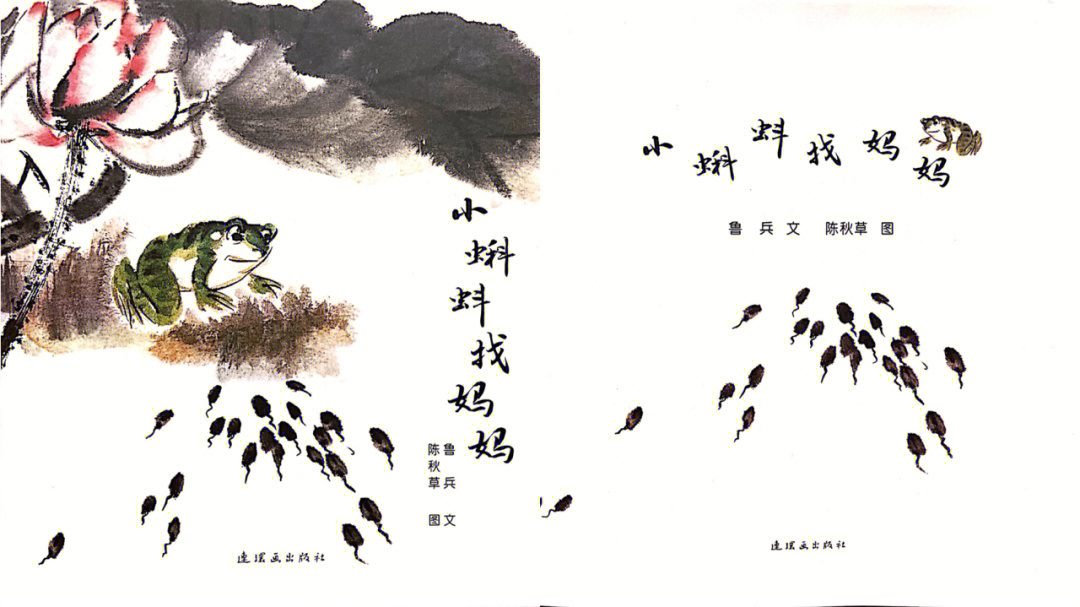 多多读绘本20怀旧中国风绘本小蝌蚪找妈妈