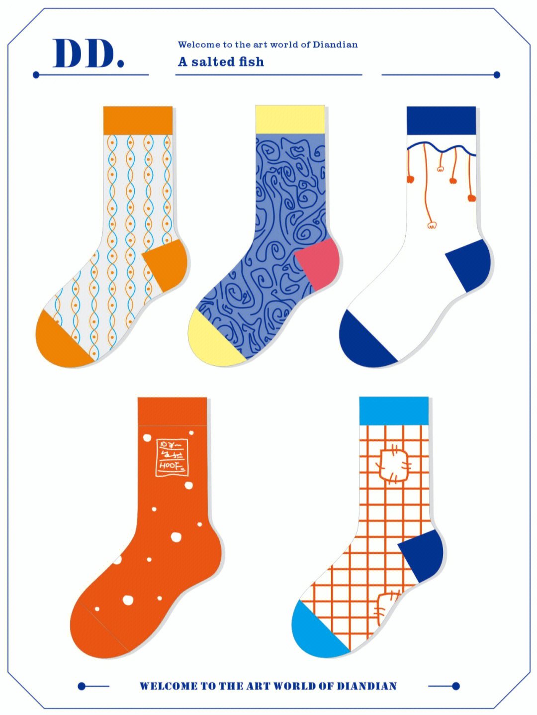 袜子设计大赛作品欣赏图片