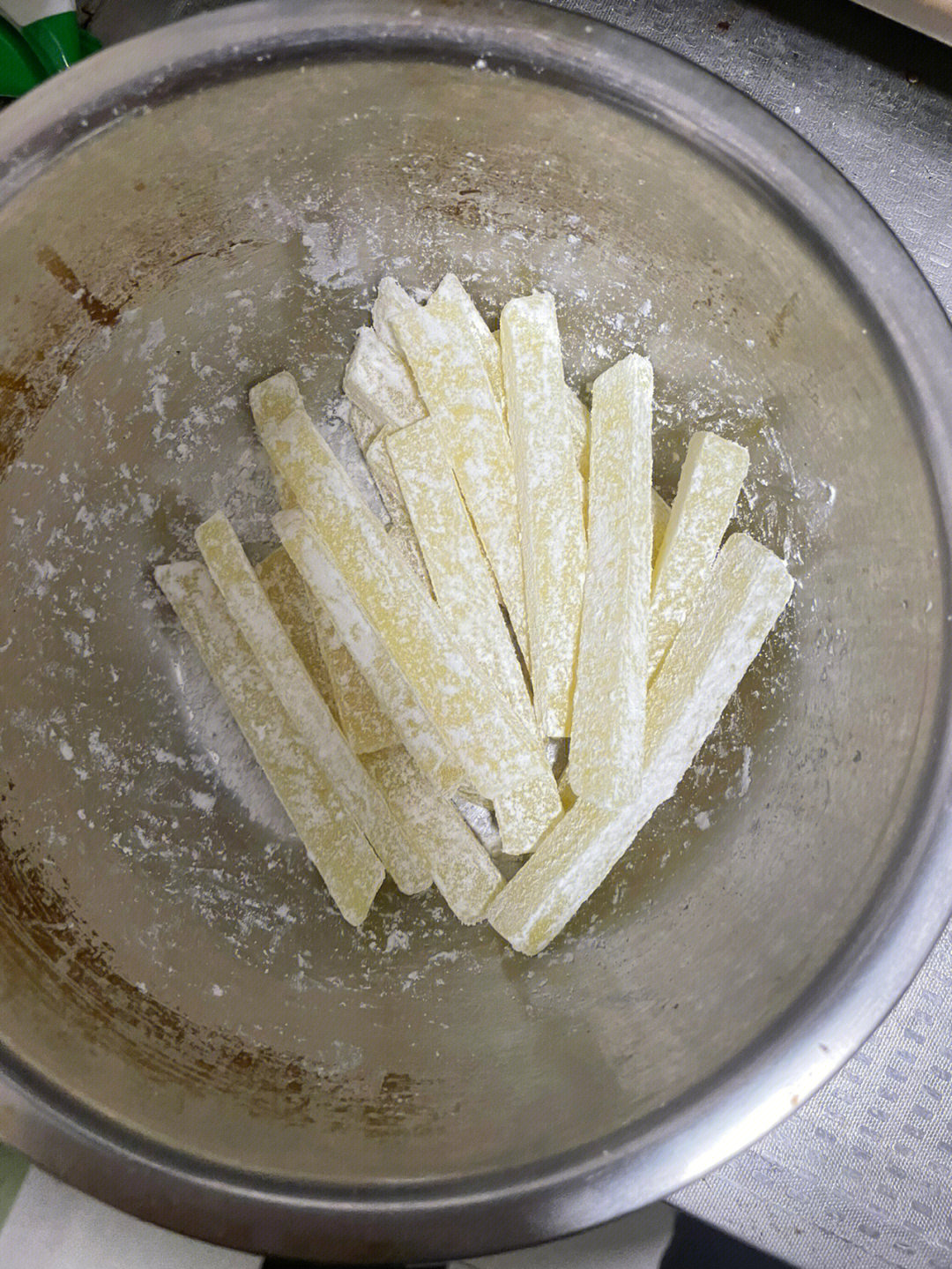 自制薯条 制作过程图片