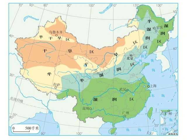 地理十二种气候降水图图片