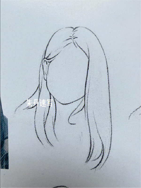 对自己左滑的成果还满意么很多人表示自己不会画女生的长头发可以从两
