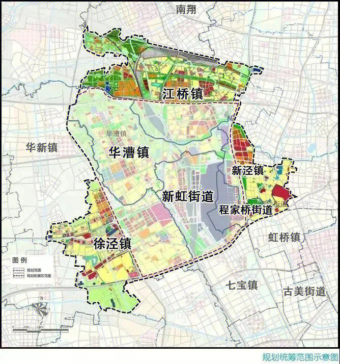 正题:作为虹桥国际开放枢纽核心承载区,虹桥商务区规划面积为151