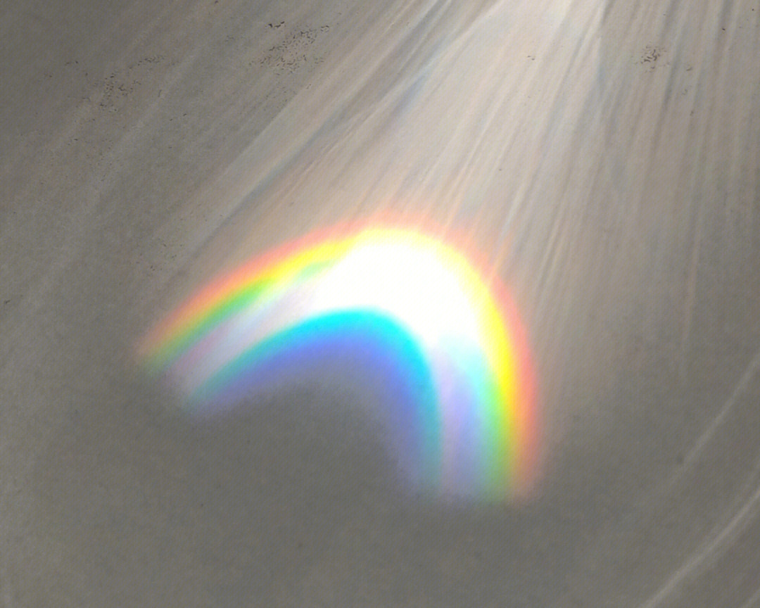 水盆平面镜制作彩虹图片