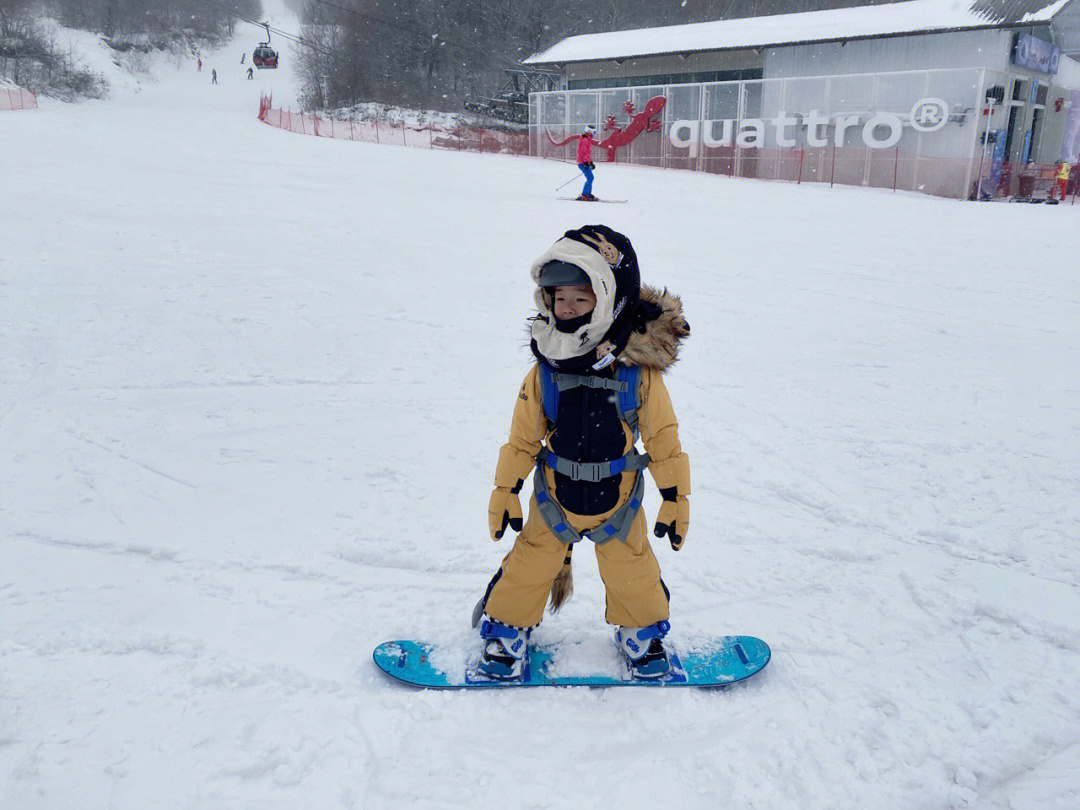 儿童滑雪入门教程图片