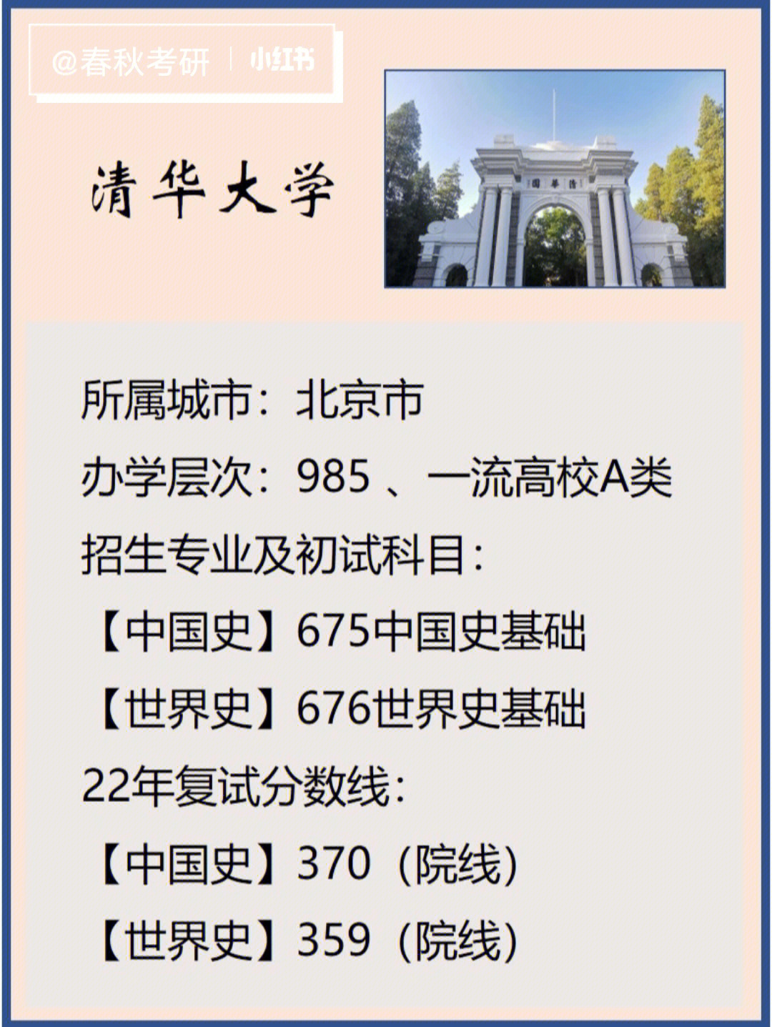 清华大学历史背景简介图片