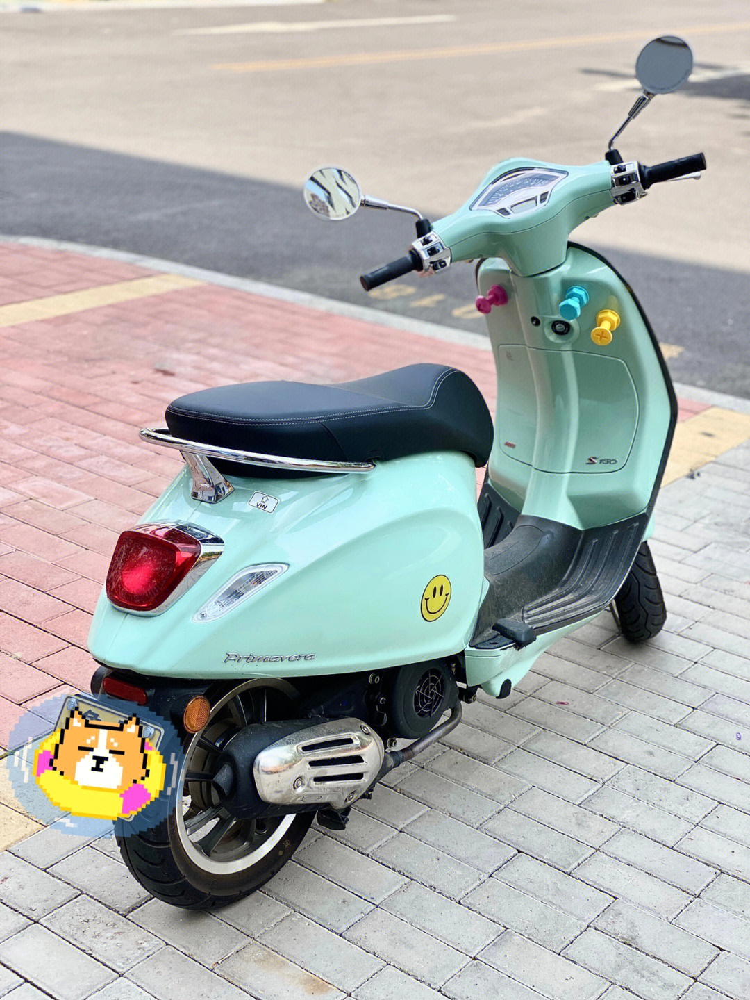 vespa150薄荷绿