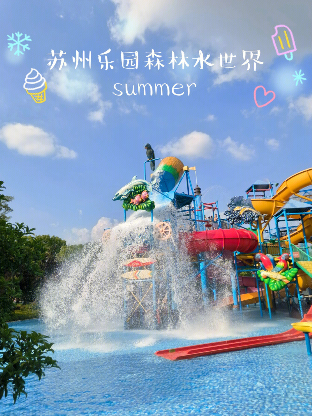 苏州乐园森林水世界夏日玩水一定不要错过