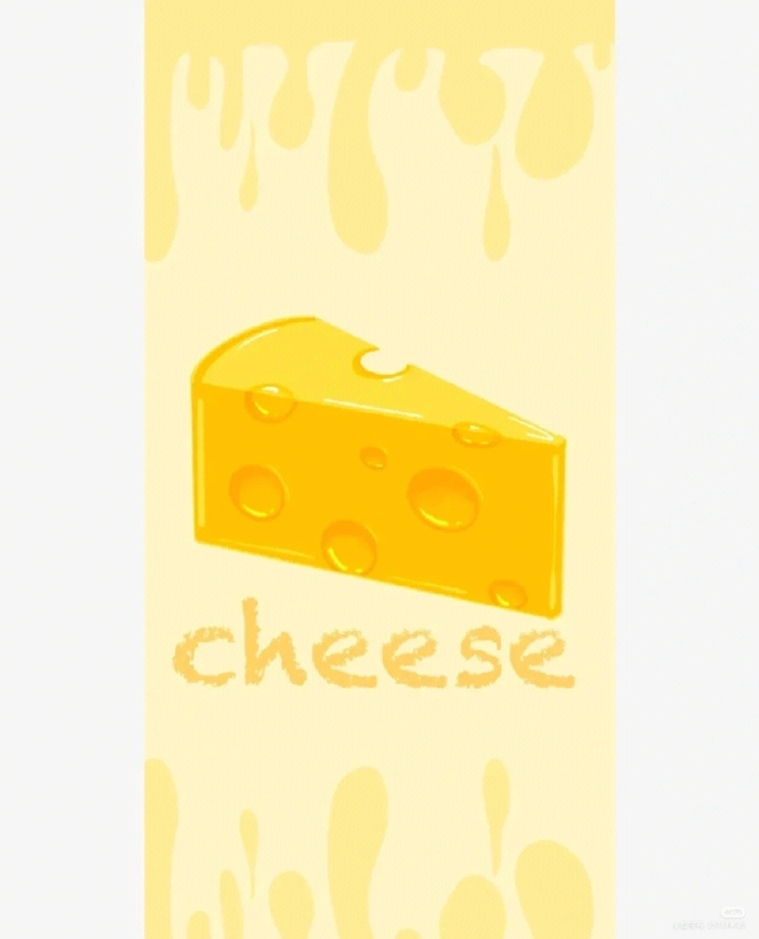 卡通奶酪手机壁纸图片