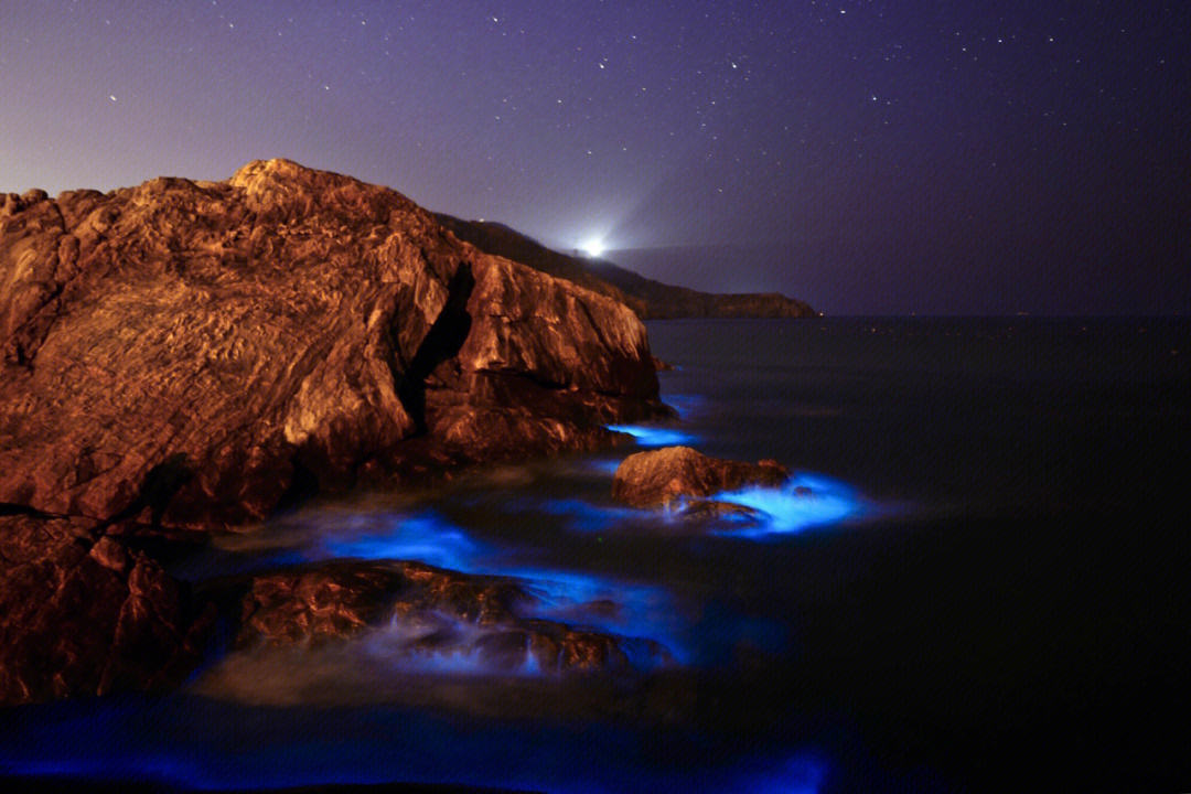 威海荧光海星空流星