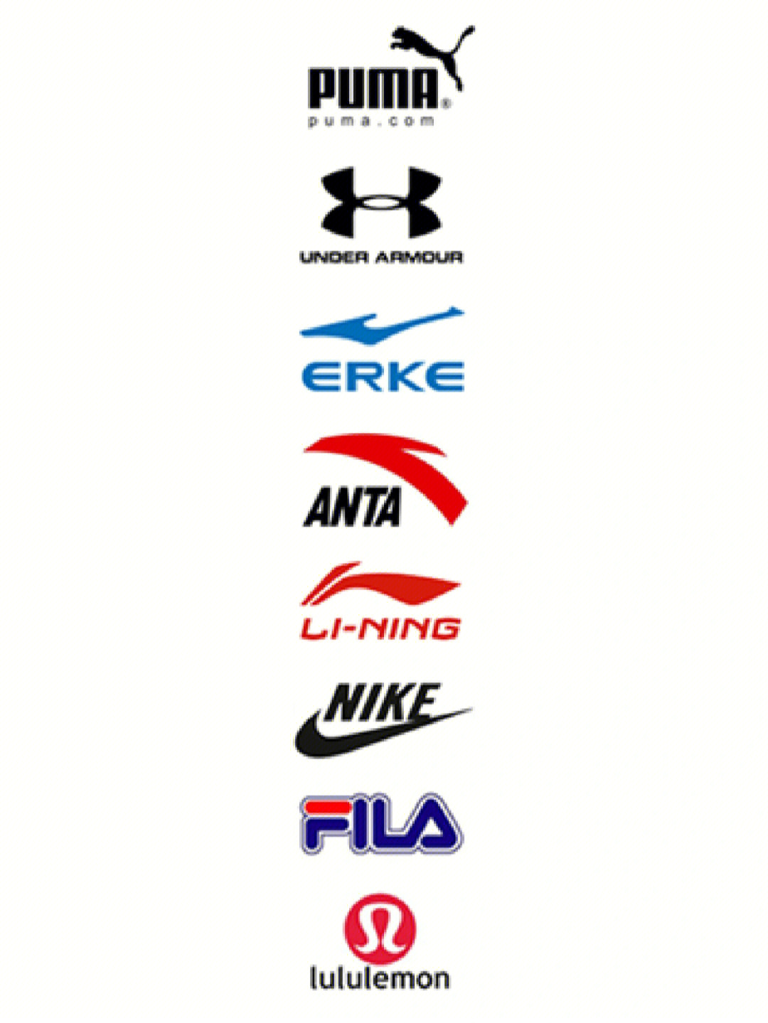 中国运动服装十大品牌图片