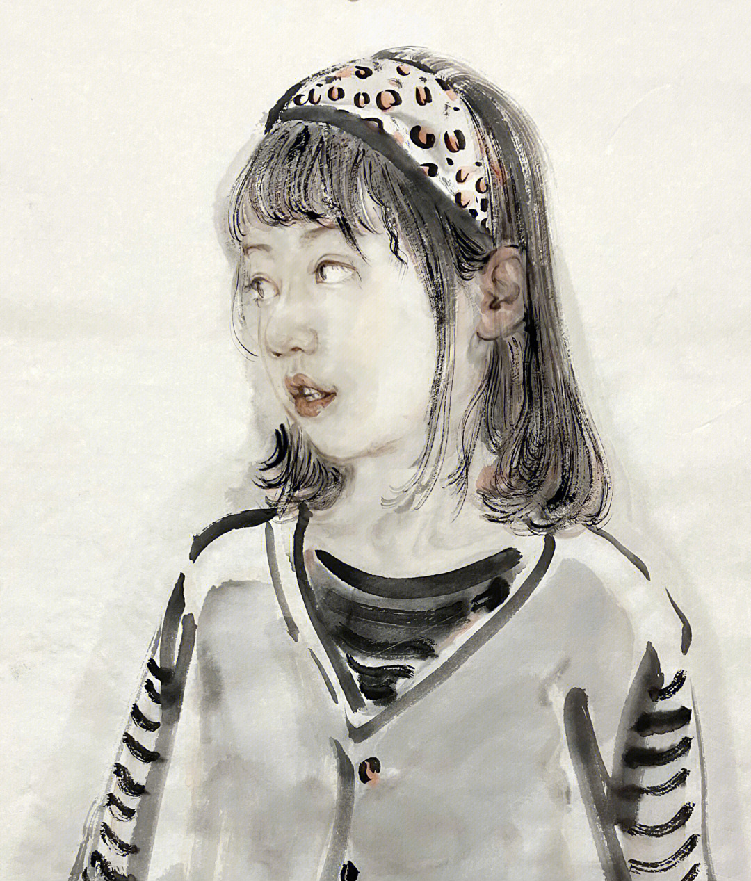 中国画水墨写意人物分享完整步骤