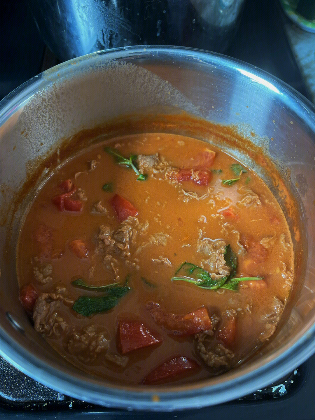 西红柿牛肉汤的做法图片