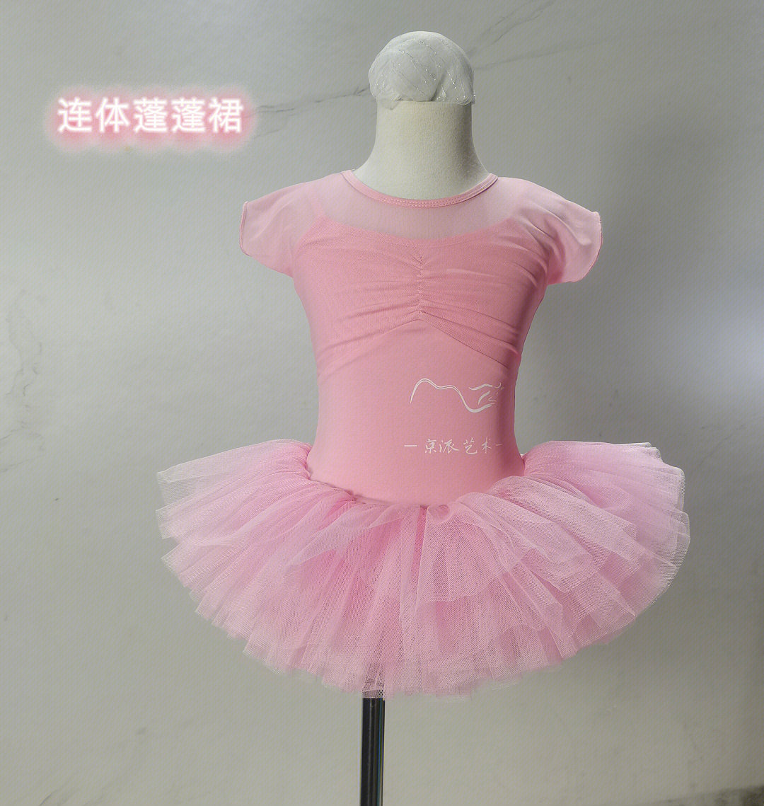 客订启蒙连体蓬蓬裙儿童舞蹈服