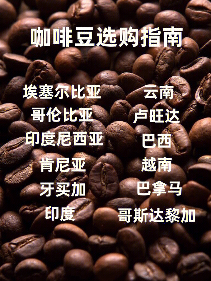 看完本篇,轻松看懂咖啡豆的产地,快速get关键信息,买到你喜欢的咖啡豆