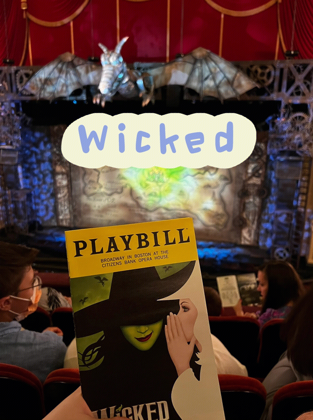 wicked波士顿巡演你永远可以相信百老汇06