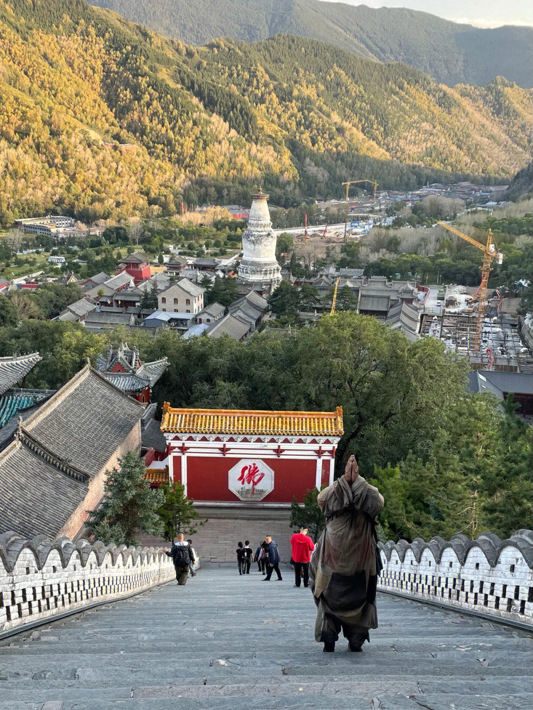 五台山广化寺海水师父图片