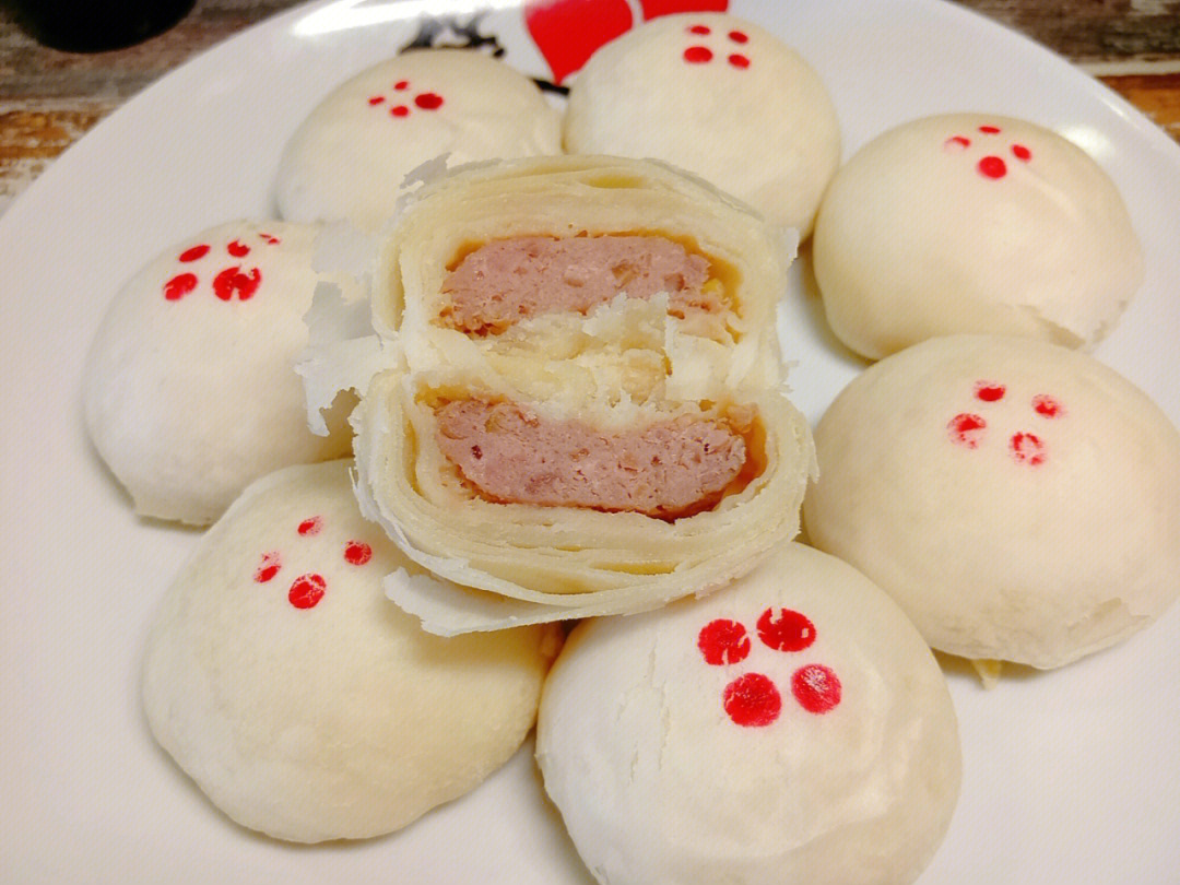 鲜嫩多汁香酥掉渣鲜肉榨菜月饼