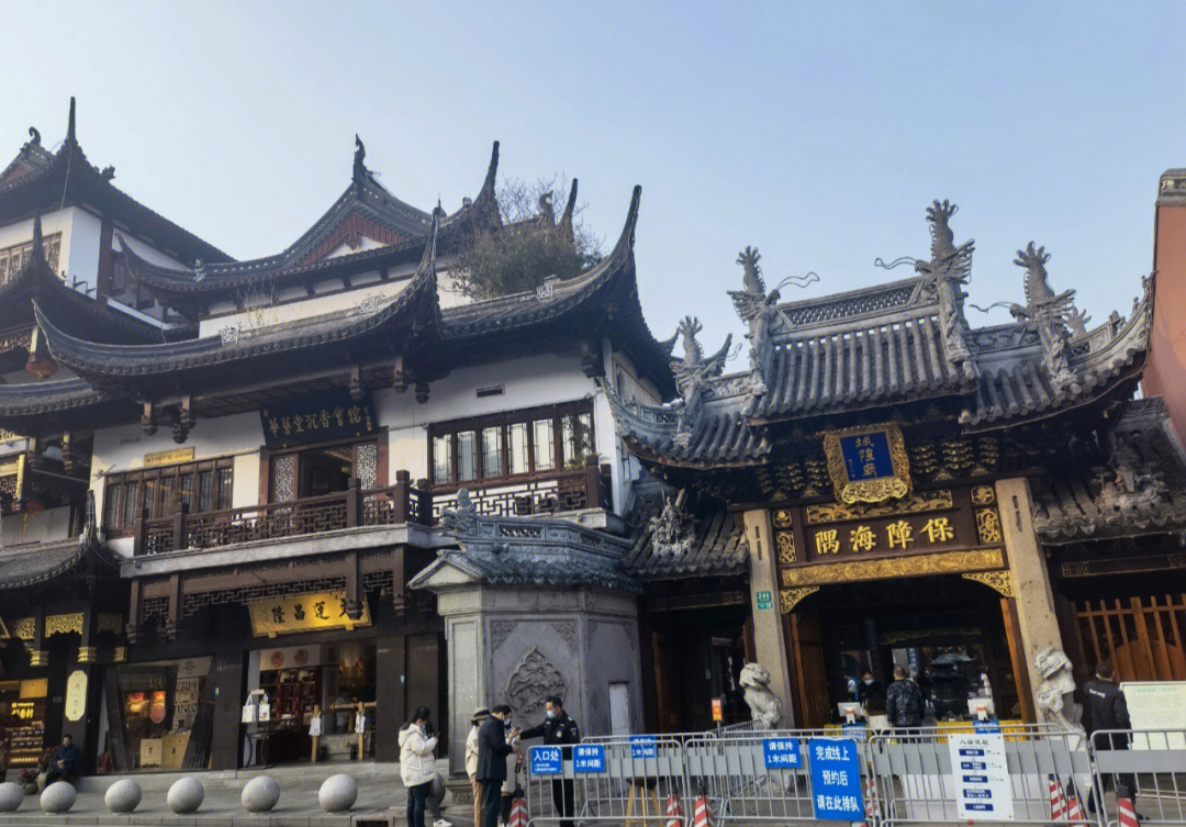 上海城隍庙布局图图片