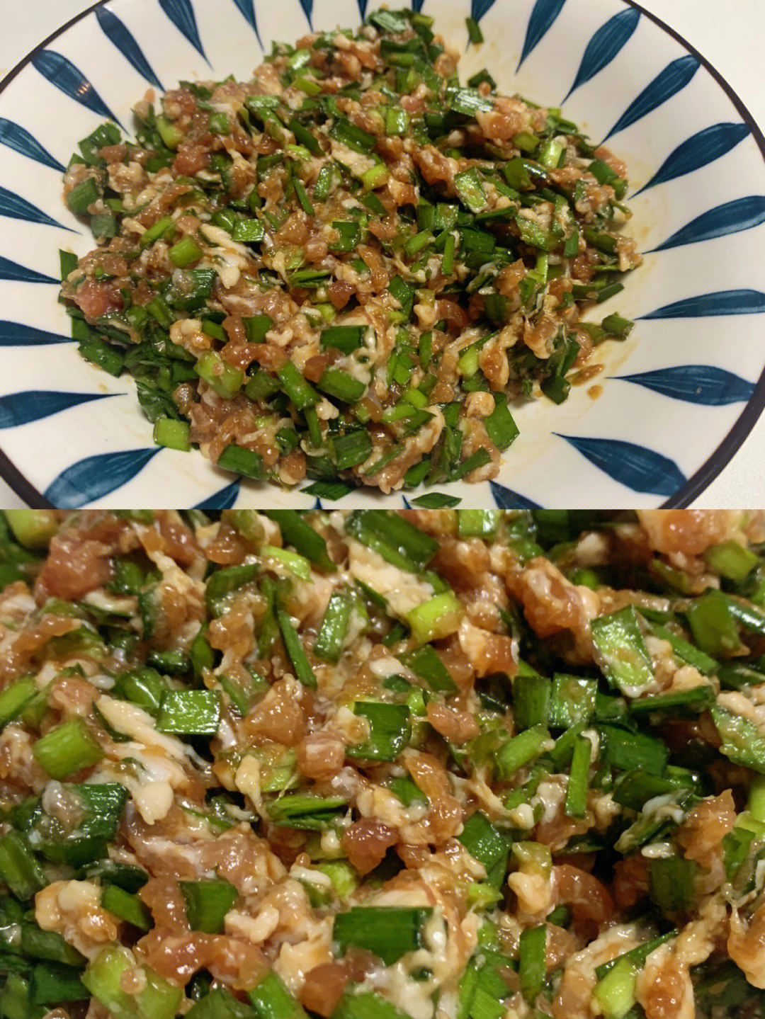 姐妹们学起来～99996993食材准备:饺子皮,肉沫,韭菜做法:1