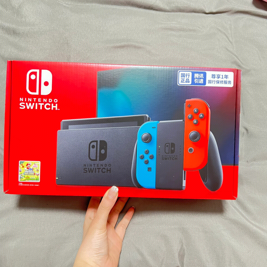 出全新switch 国行续航版 未拆封 有意私聊