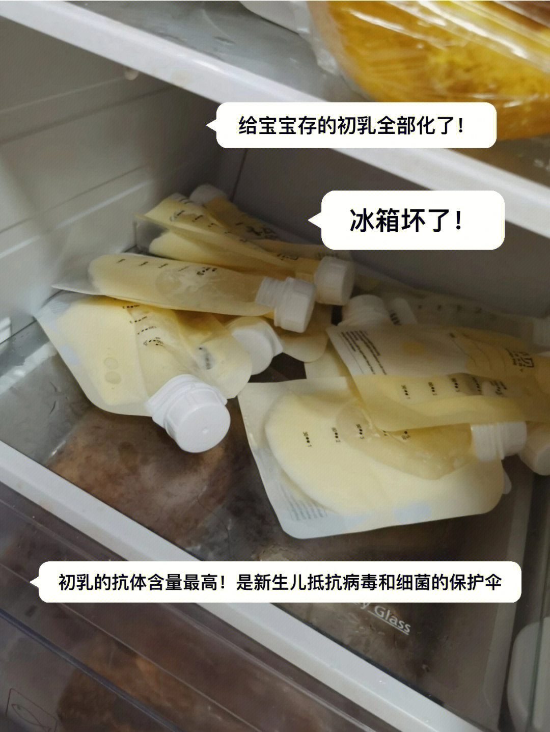 疫情期间冰箱坏了母乳全部化了09