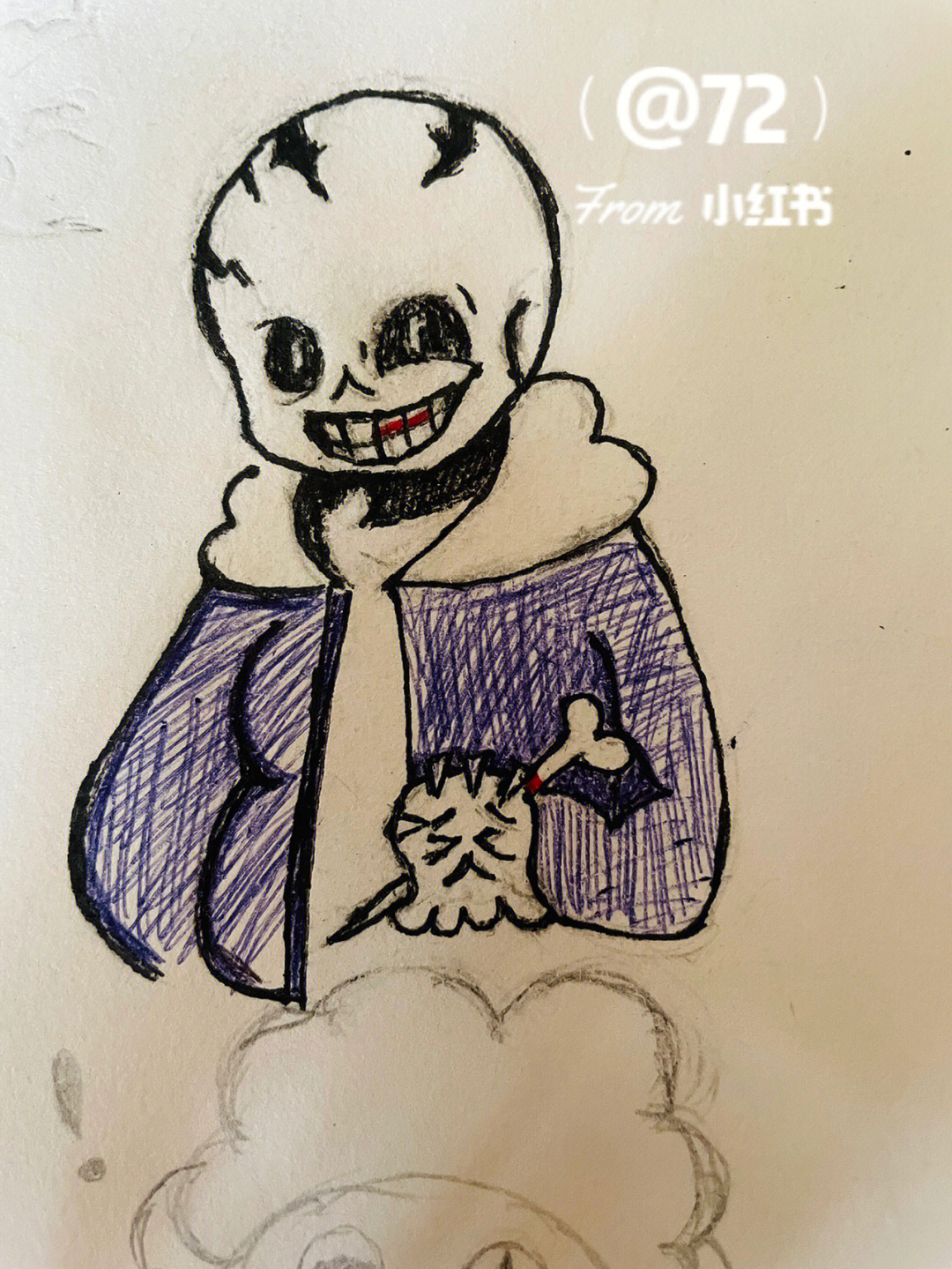 临摹了三个sans