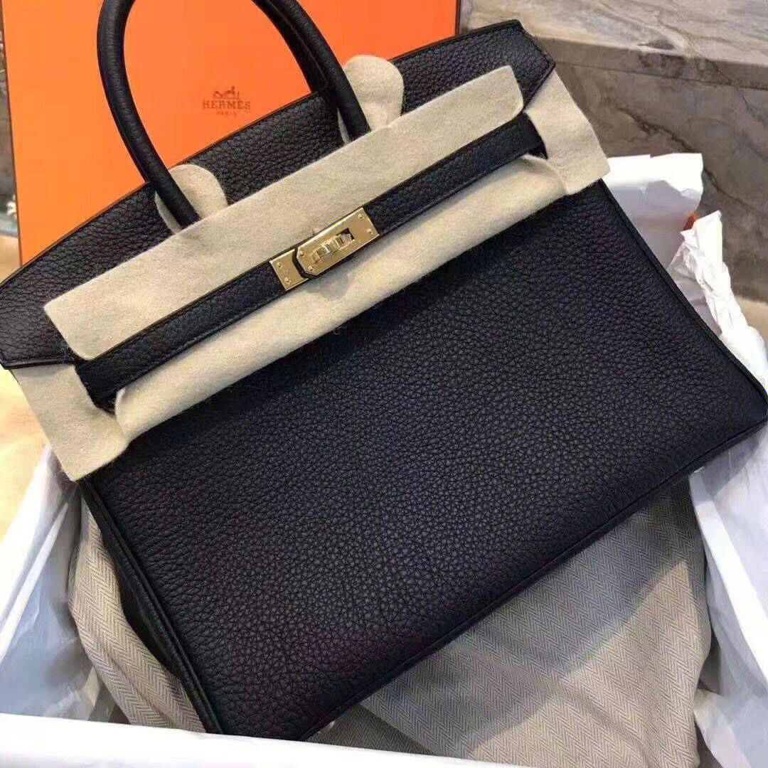 爱马仕birkin25 黑金扣birkin 25togo皮现货上海 秒发#hermes