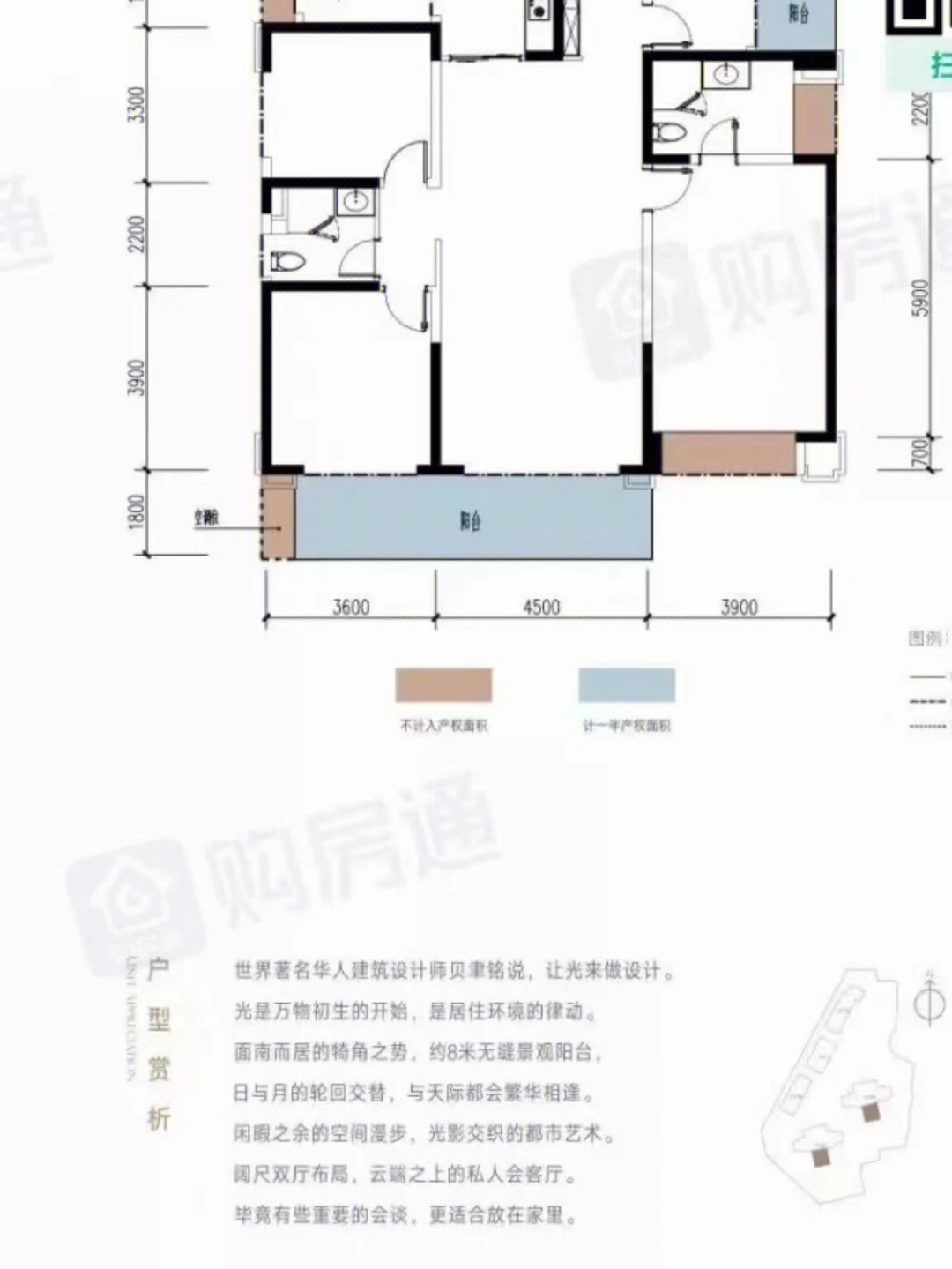 成都蓝润城户型图图片