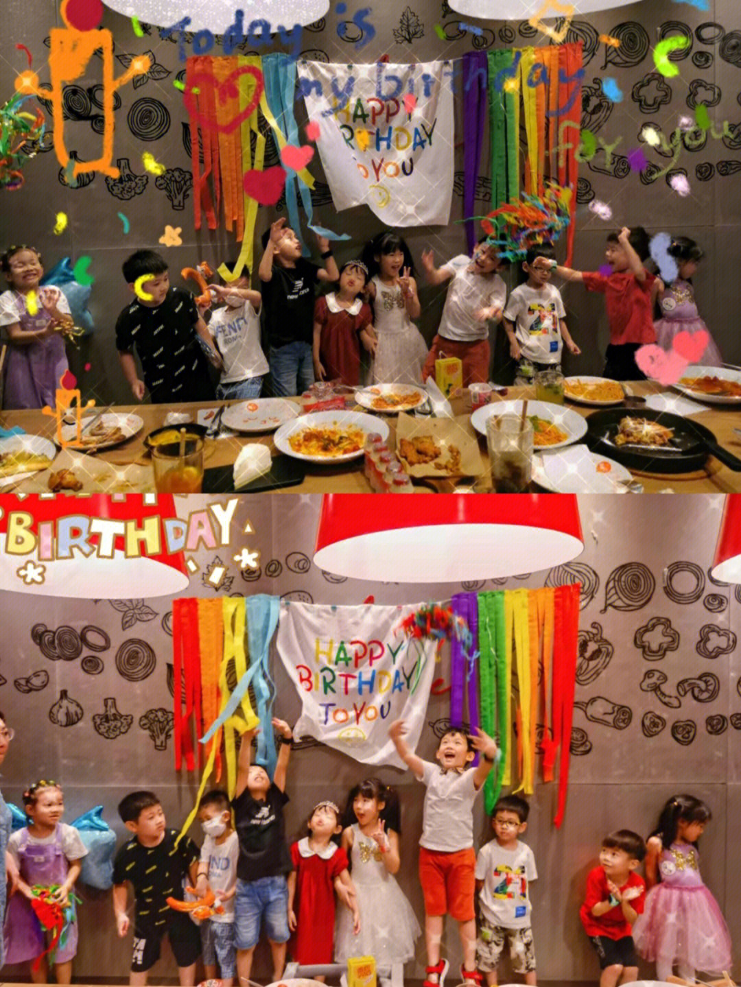必胜客儿童生日派对图片